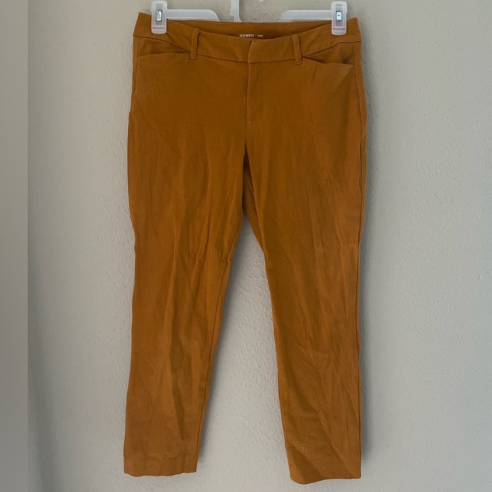 OLD NAVY pixie pant yellow/orange Sz 10
